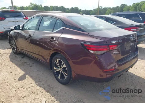 2022 Nissan Sentra Sv Xtronic Cvt from USA, damaged, VIN 3N1AB8CV8NY261686